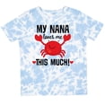 thumbnail image 3 of Inktastic Nana Loves Me Grandson Boys or Girls Toddler T-Shirt, 3 of 5