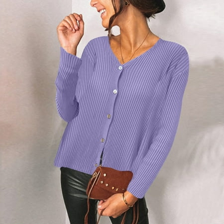 

TZNBGO Women s Button Down Shirt T Shirts for Women Funny Slogan Long Sleeve Elegant Plus Size Blouses Casual Cardigan Plain V Neck Tops Cardigan Top Purple XL Corset Tops For Women Teen Tops Gym62750
