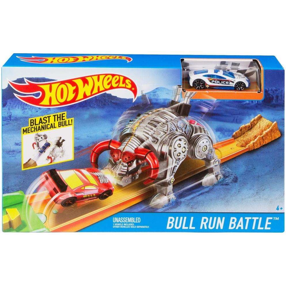 hot wheels bull run battle