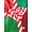 A Red, variant on Alvivi Kids Girls Striped Color Block Christmas Dress Up Shiny Layer Skirt Jumpsuit 6-16