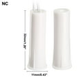 thumbnail image 2 of 5pcs RC-35 NC Recessed Wire Door Contact Sensor Alarm Magnetic Reed Switch White, 2 of 4