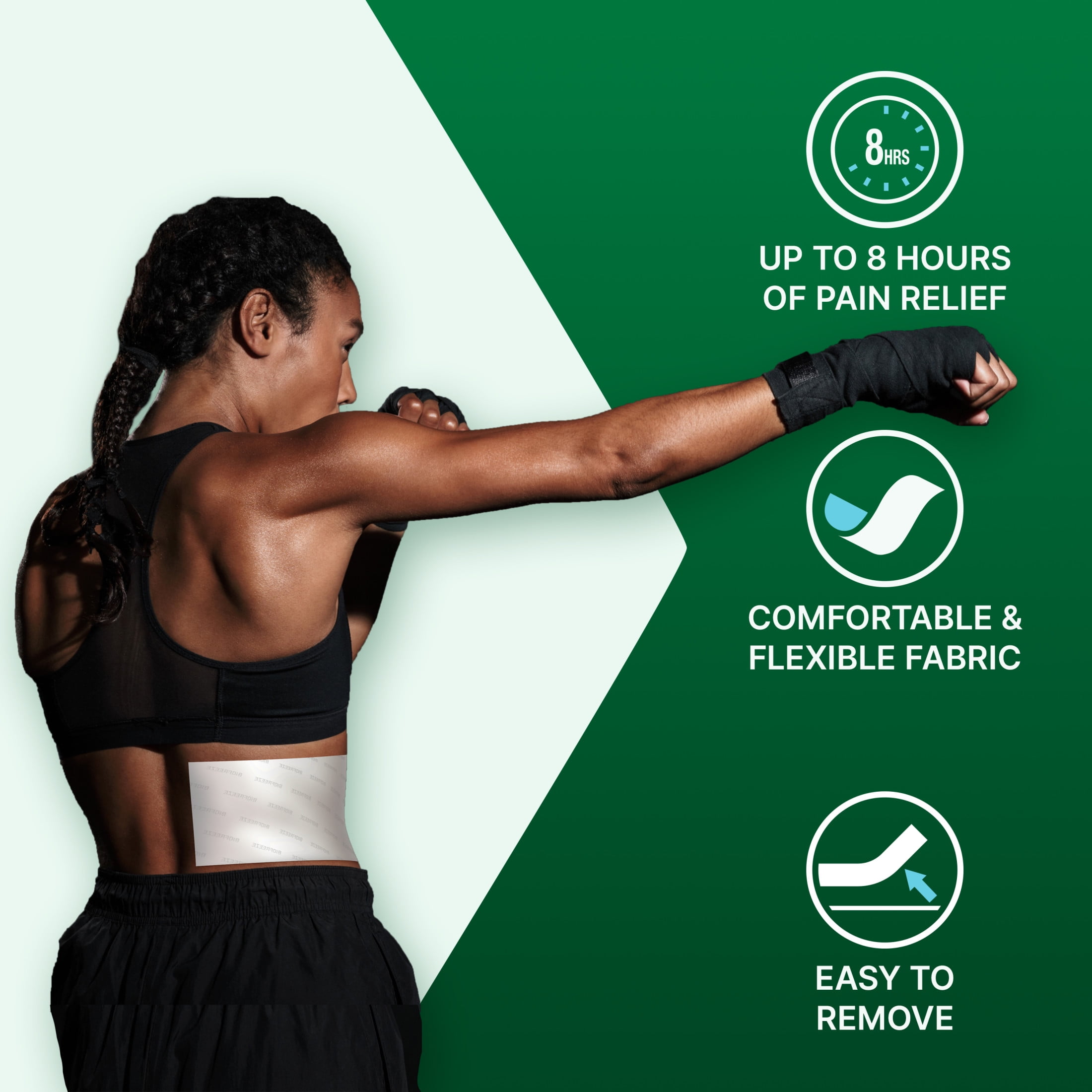 Biofreeze Arthritis Pain Relief Patches, For Joint, Muscle & Back Pain Relief, OTC & HSA Eligible, Menthol, 5 Count