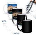 thumbnail image 4 of 3drose, View of Moated Cathedral, Palma De Mallorca, Mallorca, Spain., 11oz Magic Transforming Mug, 4 of 7