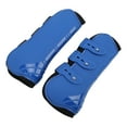 thumbnail image 1 of Horse Tendon Boots, Impact Resistance Adjustable High Flexibility Horse Support Boots Easy To Wear  For Running For Jumping For Sports Blue Front Legs, 1 of 8