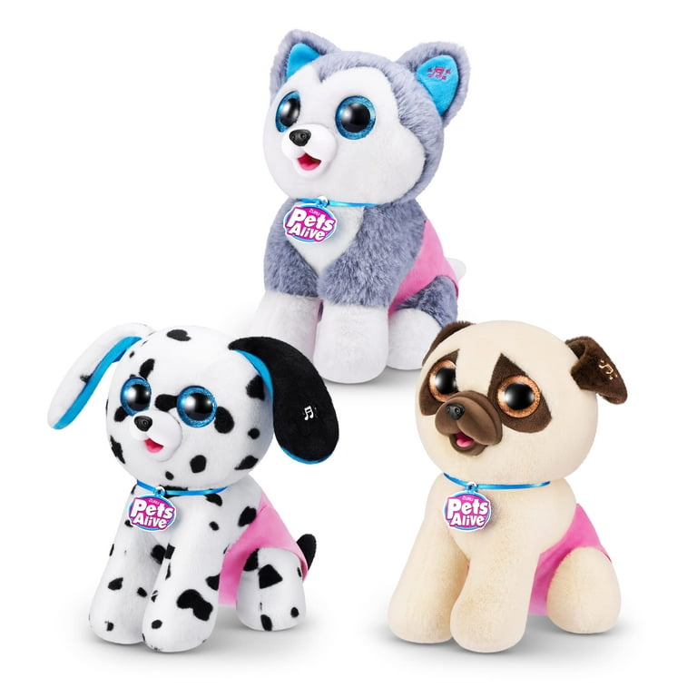 Pets Alive Pooping Puppies (Husky) by ZURU Surprise Puppy Plush, Ultra Soft  Plushies, Interactive Toy Pets, Electronic Pet Puppy for Girls and