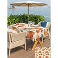thumbnail image 4 of Outdoor Tablecloth with Umbrella Hole and Zipper, Fall Orange Pumpkins Rectangle Table Cloth 60x120 Inch Waterproof Tablecloth, Autumn Maple Thanksgiving Retro Country Picnic Table Cover for Patio, 4 of 7