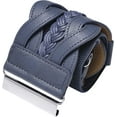 thumbnail image 4 of HSHDLDF 3 Inch Wide Waspie Elastic Vintage Braided Buckle Waist Belt, 4 of 7