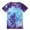 Purple, variant on Kiijoy Little Boys Galaxy Shirt Starry Sky Print Short Sleeve T-Shirt Unisex Kids Tee Top