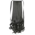 thumbnail image 2 of Long Curly Ponytail Wig Wrap Around Clip in Ponytail Hair Extensions Wig, 2 of 3