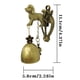 thumbnail image 3 of Timbre Colgante para Puerta de Interior y Exterior, de Metal y Hierro, con Forma de Campana de Viento., 3 of 6