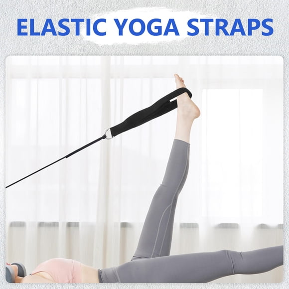 IDEANATEGRATE 2Ud Bandas Negras Para Yoga Con Doble Lazo Y Para Fitness En Casa