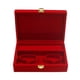 thumbnail image 2 of Caja de joyería de terciopelo de moda, bandeja, organizador de almacenamiento de joyas de viaje Tipo 3, 2 of 7