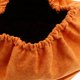 thumbnail image 4 of reposapiés para taburete, reposapiés, funda de repuesto, 11 x 11 naranja Sunnimix Funda redonda para reposapiés, 4 of 7