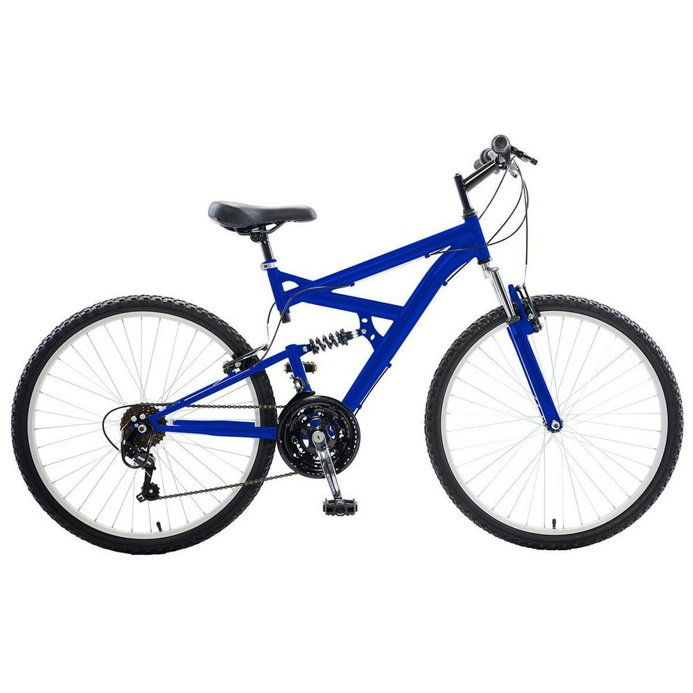 Dual Suspension Mountain Bike, 26 in wheels, 18 in frame, Men