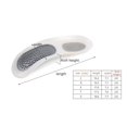 thumbnail image 4 of Foot Orthotics Plantar Fasciitis Arch Support Insoles Relieve Foot Back Hip Leg and Knee Pain Improve Balance Alignment Size (G) Please refer to the size chart 2 insoles, 6 pairs of pads, 4 of 5