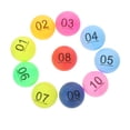 thumbnail image 1 of 30Pcs Assorted Color Plastic Lottery Balls for Company Meetings Birthday Parties Weddings Events, 1 of 8