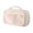 Beige47, variant on Fresh Green Transparent Pouch, Mesh Bags with Zipper for Lipstick Keys and Travel s Storage, Cute Mini Document Bag for Students Everyday Carry
