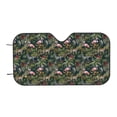 thumbnail image 7 of Daiia Flamingos And Palm Leaves Windshield Sun Shade for Car SUV Truck (Medium ), Car Sun Shade Windshield, Car Shades for Front Windows, Sunshade for Car Windshield, 7 of 7