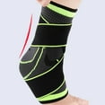 thumbnail image 5 of BESTSKY Ankle Brace,Breathable Knitted Ankle Brace for Women,Adjustable Compression Ankle Brace for Men,Flexible Foot Sleeve for Enhanced Stability,Green,M, 5 of 7