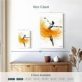thumbnail image 3 of Elephant Stock Desert Dance Wall Art - Vertical Canvas Wall Art - Living Room Wall Decor - Dance Canvas - White And Orange Decor By Ashvin Harrison - 8" x 12", 3 of 4