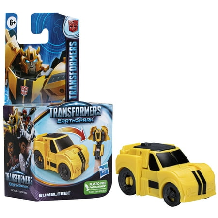 Transformers Toys EarthSpark Tacticon Bumblebee Action Figure