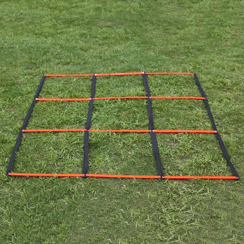 Reinforced Nylon Sports Agility Ladder With AntiSlip Rungs For Football Basketball Boxing Workouts Training Tool