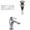 thumbnail image 1 of American Imaginations 48.75-in. W 1 Hole Ceramic Top Set In White Color - Drain Incl. AI-33190, 1 of 9
