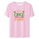thumbnail image 3 of Fiudx Ofertas Flash Artículos En Oferta Camisas Mayo de Moda para Mujer, Camisetas de Manga Corta para Fiesta de Mayo, Blusas, 3 of 3