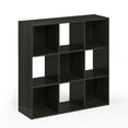thumbnail image 4 of Furinno PELLI CUBIC Storage Cabinet in 3x3 in Espresso, 4 of 5