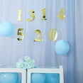 thumbnail image 5 of BalsaCircle 4 Gold 5" Number 2 Cardstock Stickers Backdrop Wall Party Decorations, 5 of 8