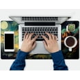 thumbnail image 7 of Cool Aesthetic Castle Mouse Pad Desk Pad Cute Cloudy and Starry Desk Mat, Office Desk Decor Anime Mousepad Laptop Keyboard and Mouse Mat, XXL Large Extended Gaming Deskmat for Girl 31.5x15.75 in, 7 of 7