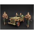 thumbnail image 2 of US Army WWII 4 Piece Figure Set For 1:18 Scale Models by American Diorama, 2 of 5
