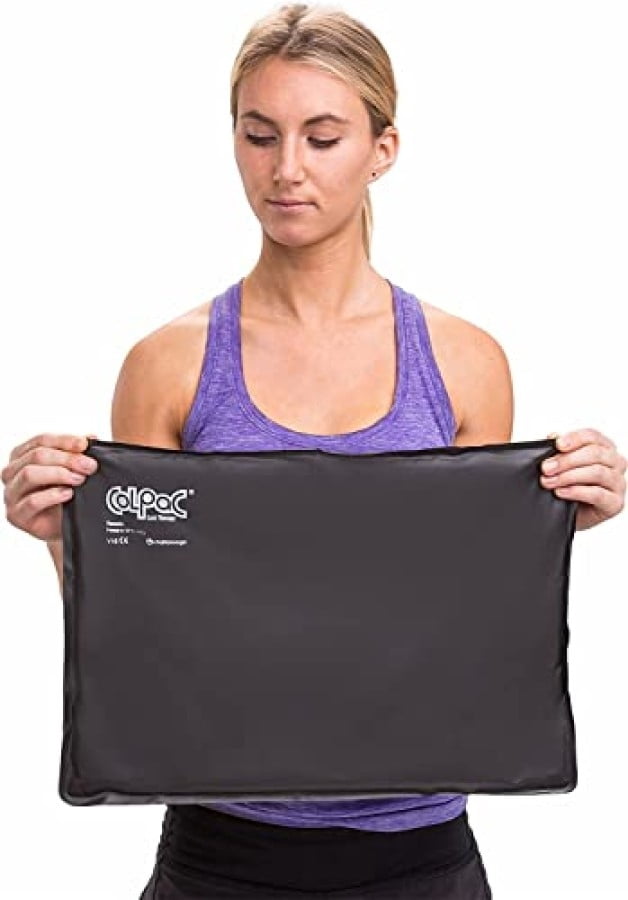 ColPaC\xc2\xae Black Urethane Cold Pack - oversize - 12.5" x 18.5"