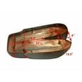 thumbnail image 5 of Reproduction Norton Manx 5 Gallon Wideline Frame Raw Steel Fuel Tank, 5 of 5