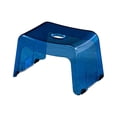 thumbnail image 2 of Luzkey Small Stool Step Stool Stable Shoe Stool for Bedroom Adults and Kids Bedside Blue, 2 of 8