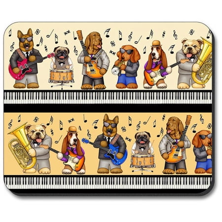 Art Plates Mouse Pad - Musical Dogs price history on PriceWatchPro