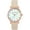 Blush/Rose Gold, variant on Women's Metropolitan 34mm MOP Dial Gray/Silver Leather Strap Watch