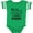 Football Green and White, variant on Inktastic My Best Friend is My Cousin with Hearts Boys or Girls Baby Bodysuit