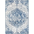 thumbnail image 2 of nuLOOM Maranda Vintage Medallion Area Rug, 5' x 7' 5", Blue, 2 of 2