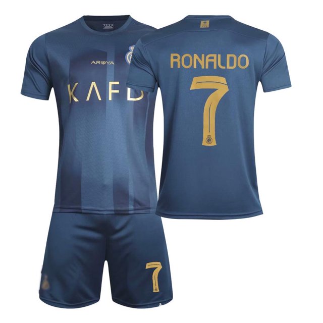 Camiseta de fútbol Al-NASSR FC 2023/2024 para hombre #7 Fan Jersey Camiseta del equipo de fútbol: L