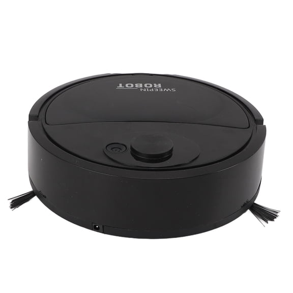 NFTIGB Smart Robot Vacuum Cleaner Black - 3 in 1 Mini Robotic Mopping Vacuum (7.1 inches / 18 cm) Strong Suction for Hard Floor and Low Pile Carpet Pet Hair Care