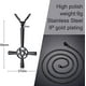 thumbnail image 5 of Collar de Baphomet JAMW de acero inoxidable 37 mm x 59 mm, 5 of 5