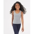 thumbnail image 3 of Hanes Girls Tank Top, 3-Pack, Originals SuperSoft, Moisture-Wicking, 3 of 5