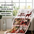 thumbnail image 6 of Custom Blankets Personalized Photo Pictures Gifts Blankets for Boyfriend Girlfriend Husband Wife Couple for Christmas Halloween Birthday Anniversary (Style 1), 6 of 6