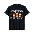 thumbnail image 1 of [1pc Comfortable ABA Therapist T-Shirt] 1pc Preferred Reinforcers ABA Therapist T-Shirt, 100% Cotton, Casual Crew Neck, Short Sleeve, All-Season, Comfortable Knit Fabric, Casual Sporty Tee, 1 of 6