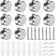thumbnail image 1 of 8 piezas de clips para espejo, abrazadera para vidrio, clip para vidrio de aleación de zinc, soporte de fijación para espejo, clip para espejo, 1 of 5