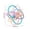 B, variant on Clearance! Manhattan Style Baby Rattle & Sensory Teether Toy, 0-3 Years Infant Multicolor Hand Grasp Rattle Ball, BPA Free Plastic Early Educational Grab Toy, Newborn Baby Shower Gift for Boys Girls