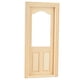 thumbnail image 3 of M Buder Puerta de Madera en Miniatura Casa de Muñecas 1:12 Accesorio Muebles Simulación Bricolaje Decoración Infantil Juguete Creativo Madera Natural Sin Pintar (18 cm / 7.1 inches), 3 of 9
