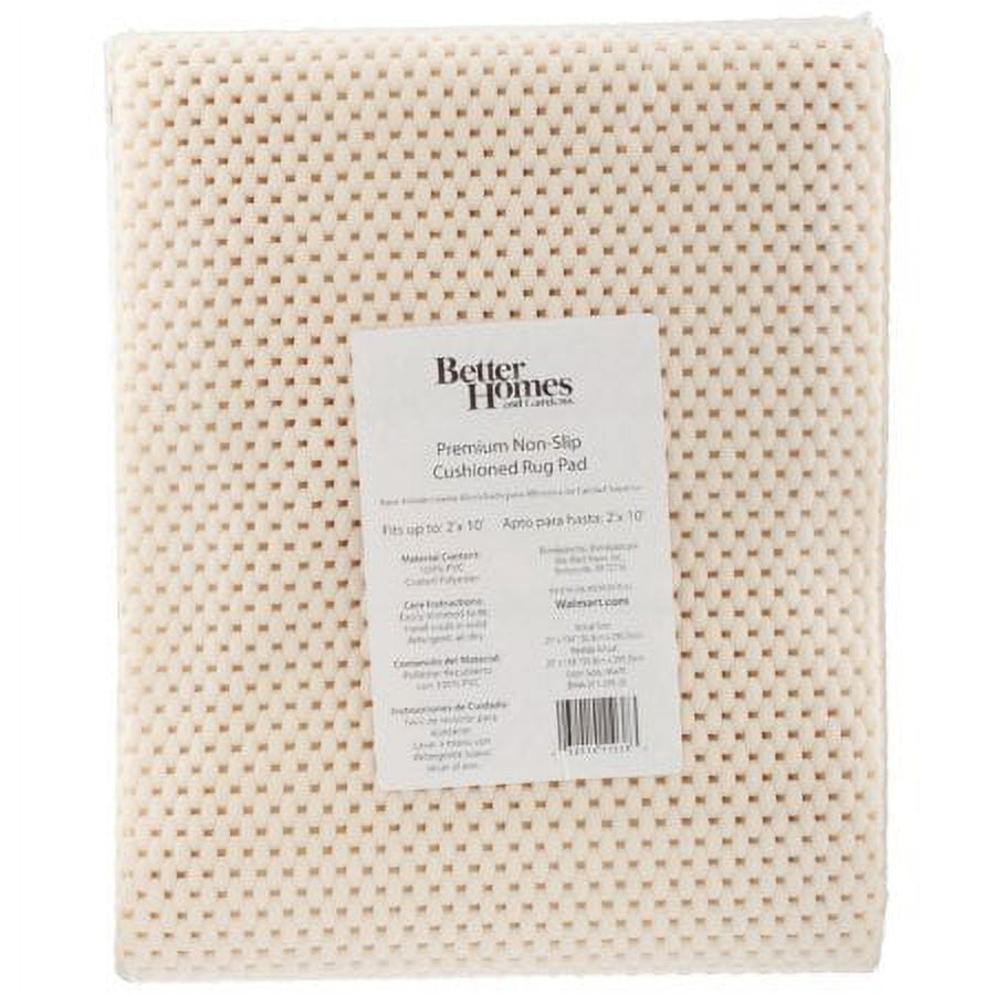 Better Homes and Gardens 6' x 9' Cushioned Non-Slip Area Rug Pad