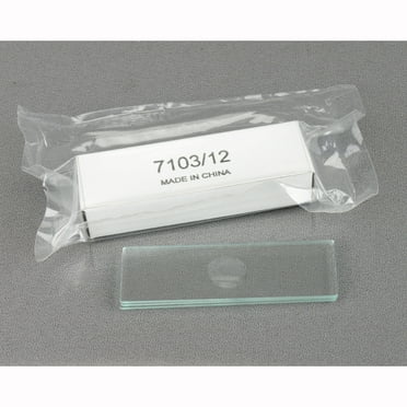 AmScope Microscope Slides Single Depression Concave Pack of 12 New